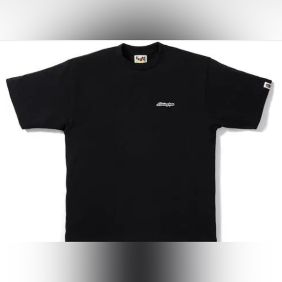 A Bathing Ape  Graphic T-Shirt Women’s Small Black - Picture 1 of 9
